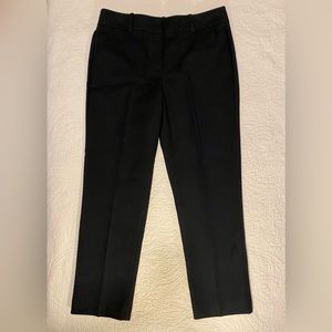 Ann Taylor dark navy classic office trouser pants size 8